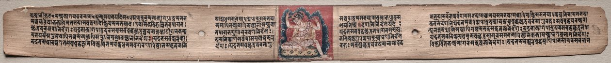 Samantabhadra 旋转的云朵：对开页 22（直面），选自《甘达维乌哈经》（《无上阵经》）： 作者 未知艺术家