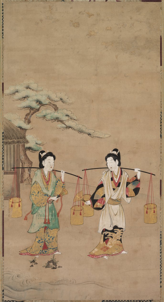 能剧场景 作者 未知艺术家