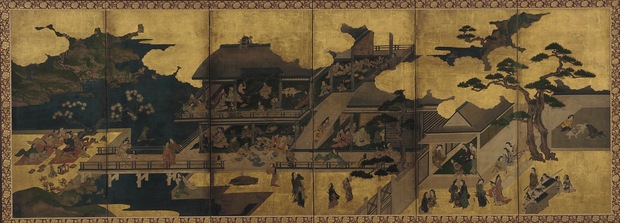 妓院聚会场景 作者 未知艺术家