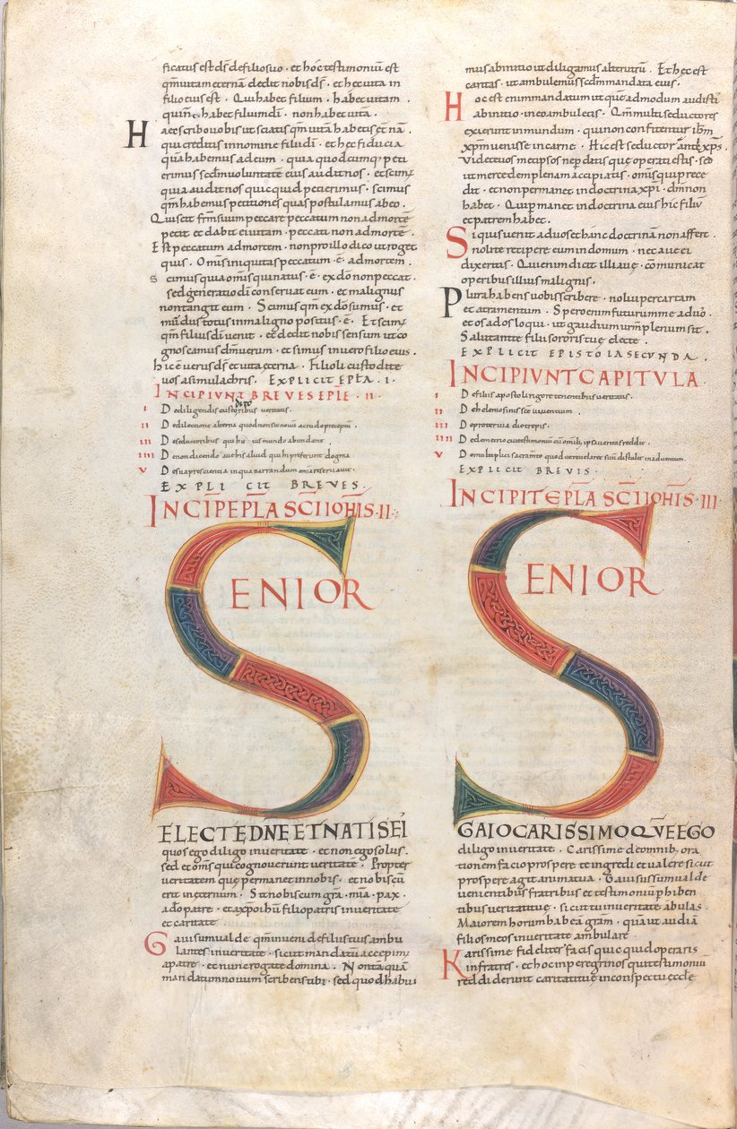 Senior.Epistola Iohannis II and Epistola Iohannis III 作者 未知艺术家