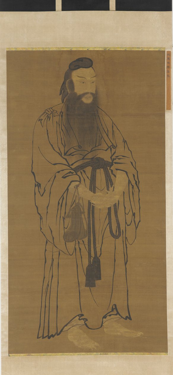 吕洞宾立像 作者 未知艺术家