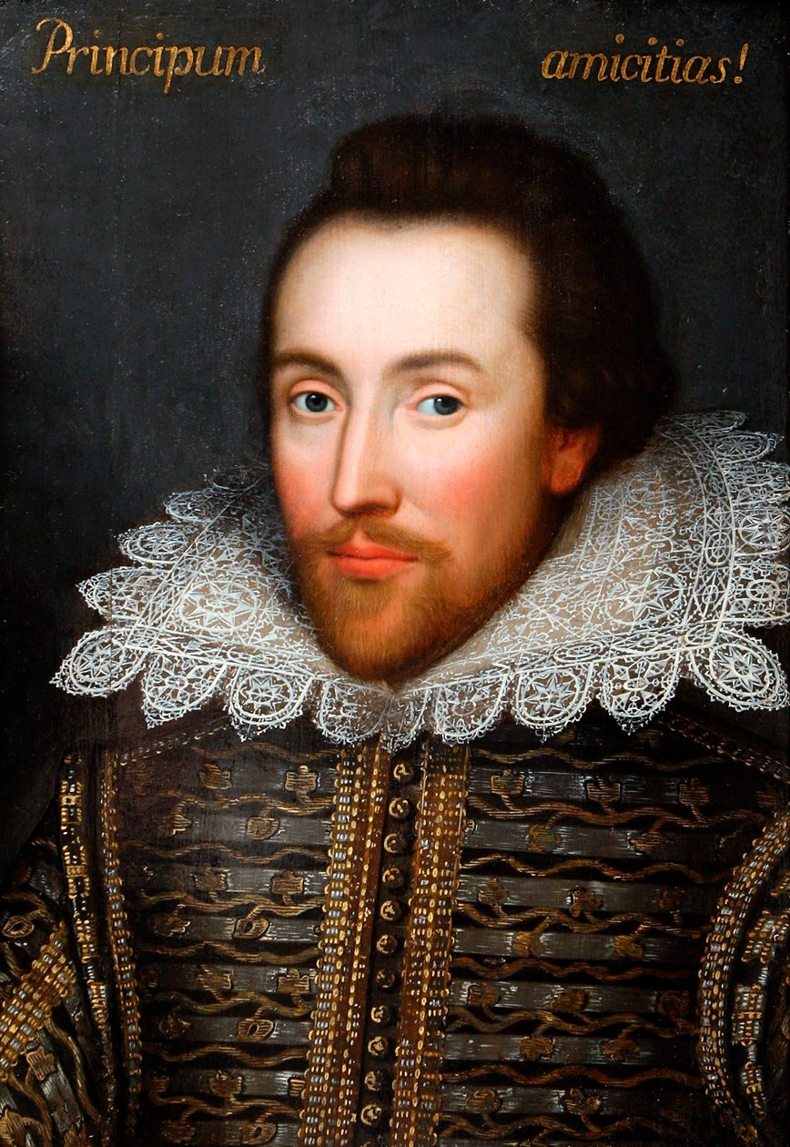 The Cobbe portrait of William Shakespeare (1564-1616) 作者 未知艺术家