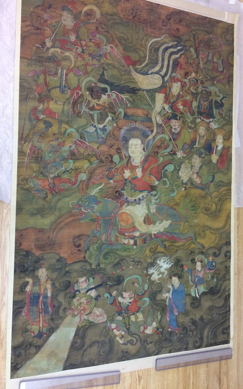道教雷神与他的随从 作者 未知艺术家