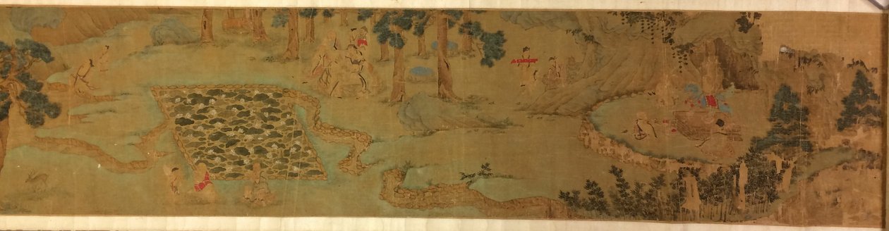 莲社十八贤 作者 未知艺术家