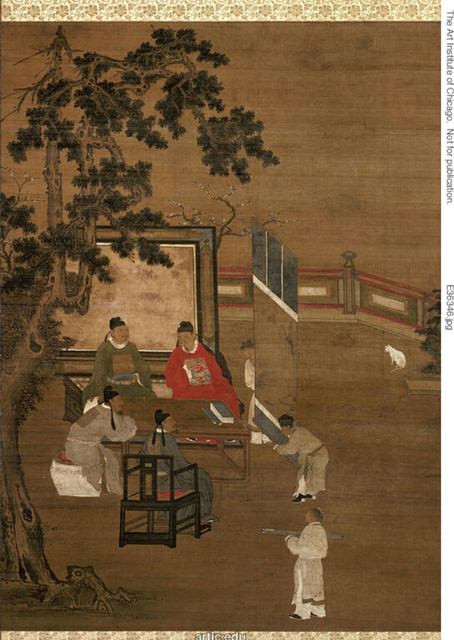 四大成就绘画 作者 未知艺术家