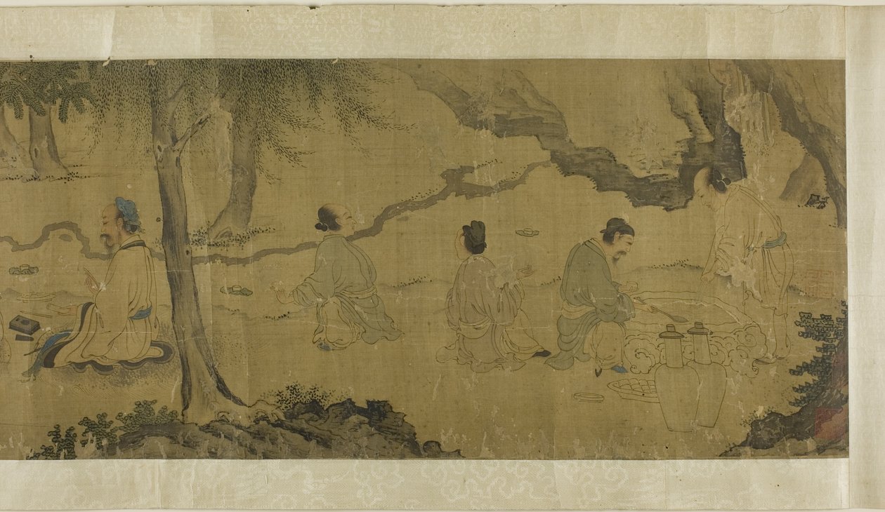 兰亭集会 作者 未知艺术家
