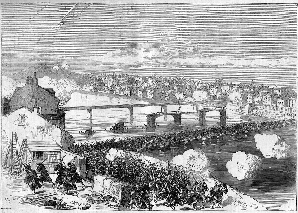 The Paris Commune in 1871. On April 17 作者 未知艺术家