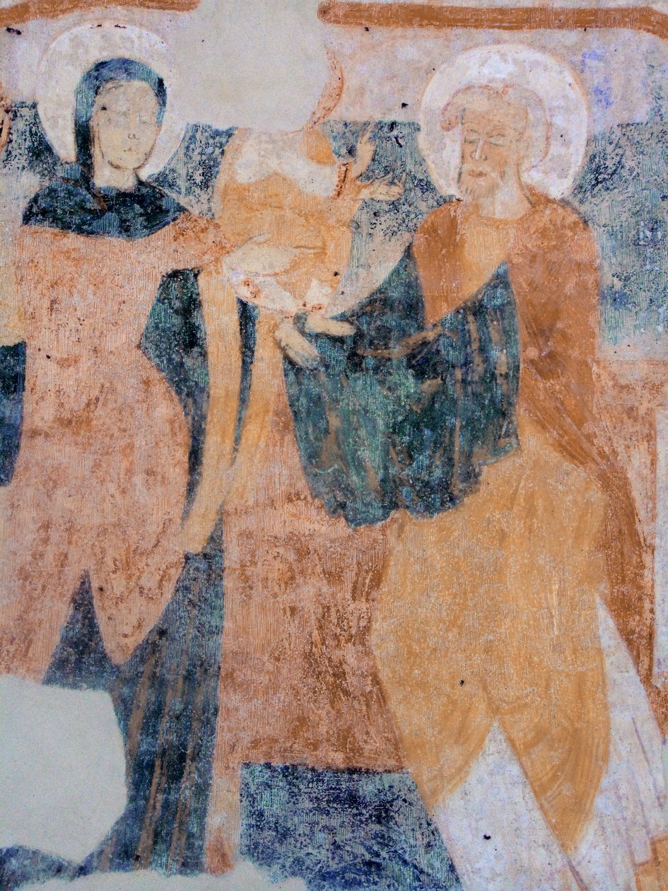 演讲，Saint-Jean du Liget 教堂，都兰 作者 未知艺术家