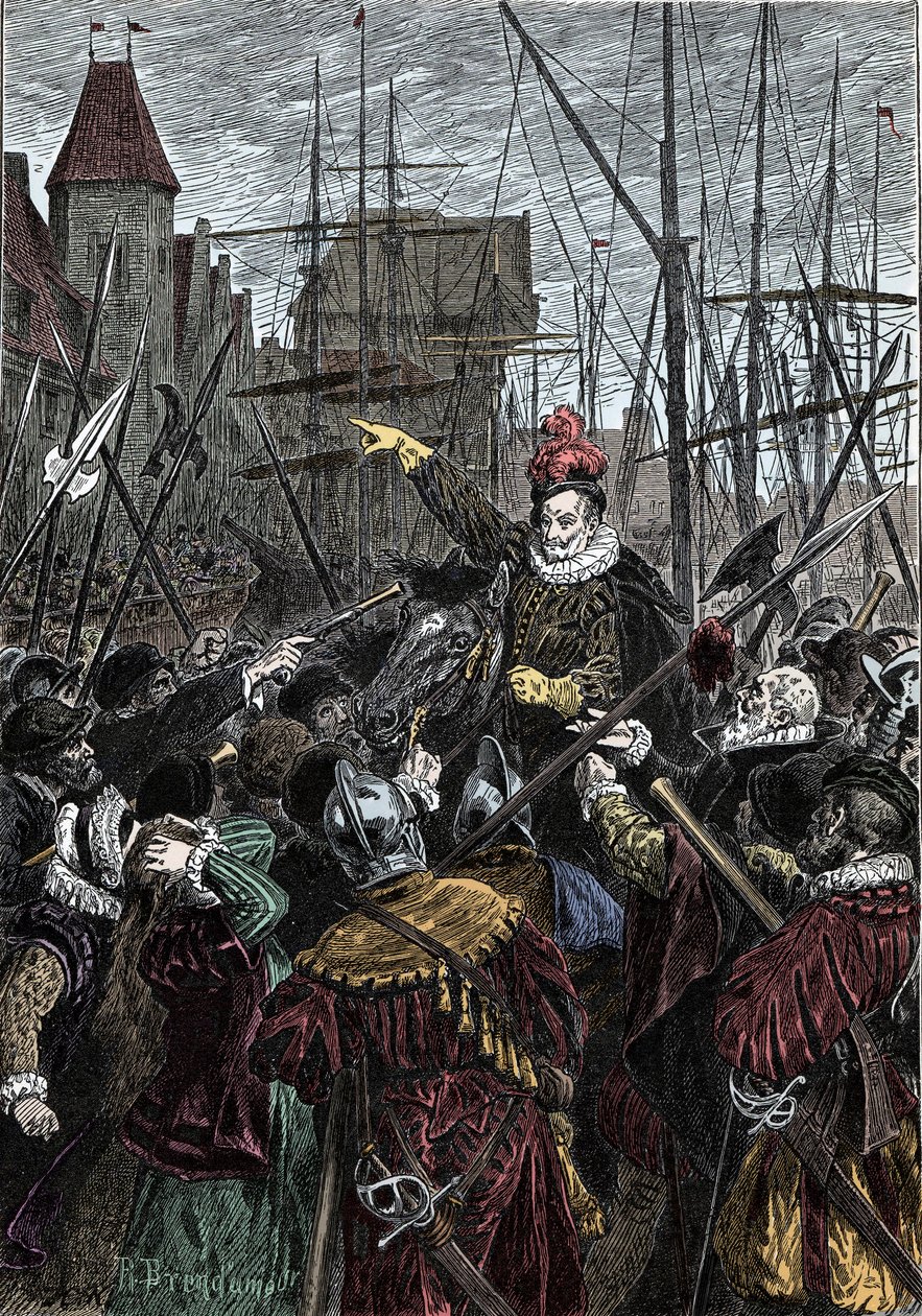 图卢兹的奥兰治亲王 - 奥兰治拿骚的威廉三世王子（1650-1702），图卢兹（法国）的英格兰国王 作者 未知艺术家