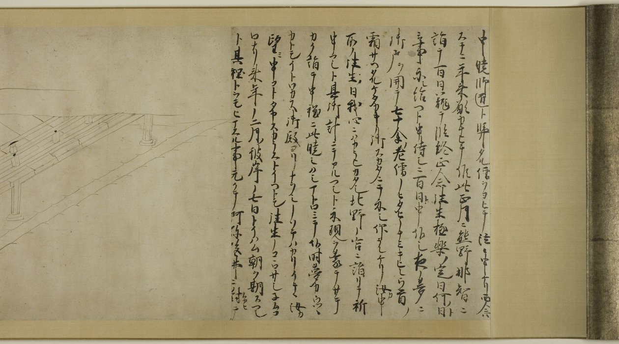 菅原道真的故事》（北野天神绘卷馆） 作者 未知艺术家