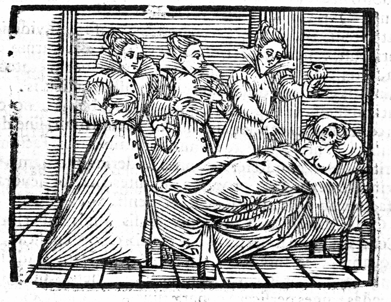女巫之死，弗朗切斯科·瓜乔 (Francesco Guaccio) 着，《魔咒纲要》，米兰 1608。 作者 未知艺术家