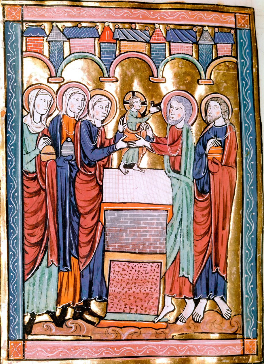 微型寺庙的演示文稿取自“” Liber Psalmorum Cum Calendario””或“” Psaltier à l