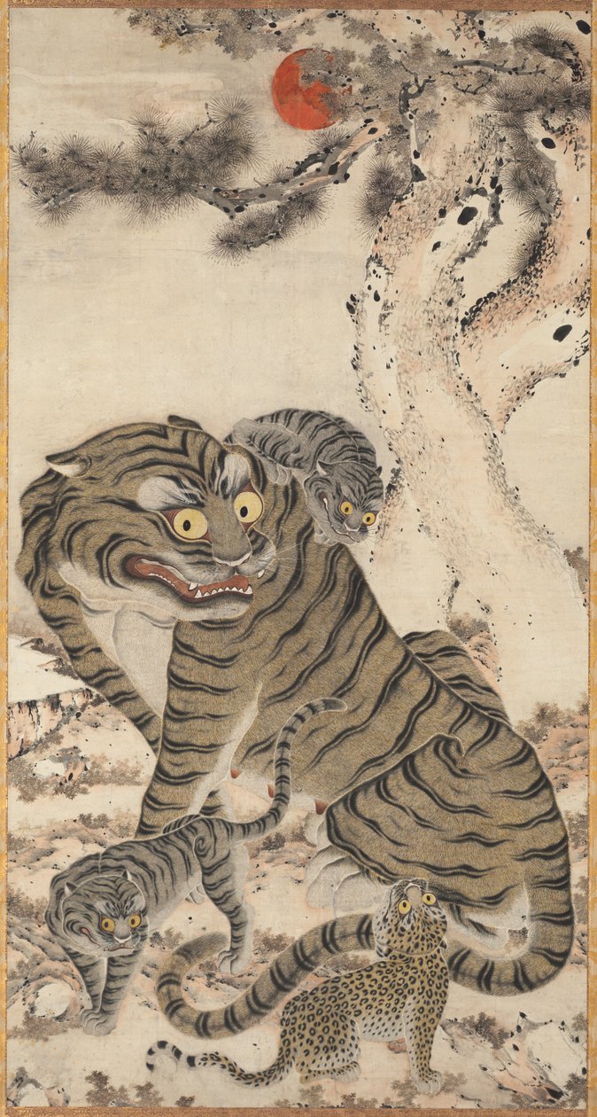 老虎家族 作者 未知艺术家