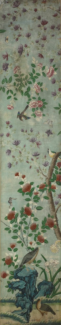 壁板：鸟与花 作者 未知艺术家