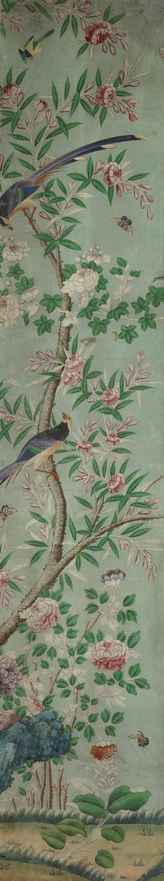 壁板：鸟与花 作者 未知艺术家