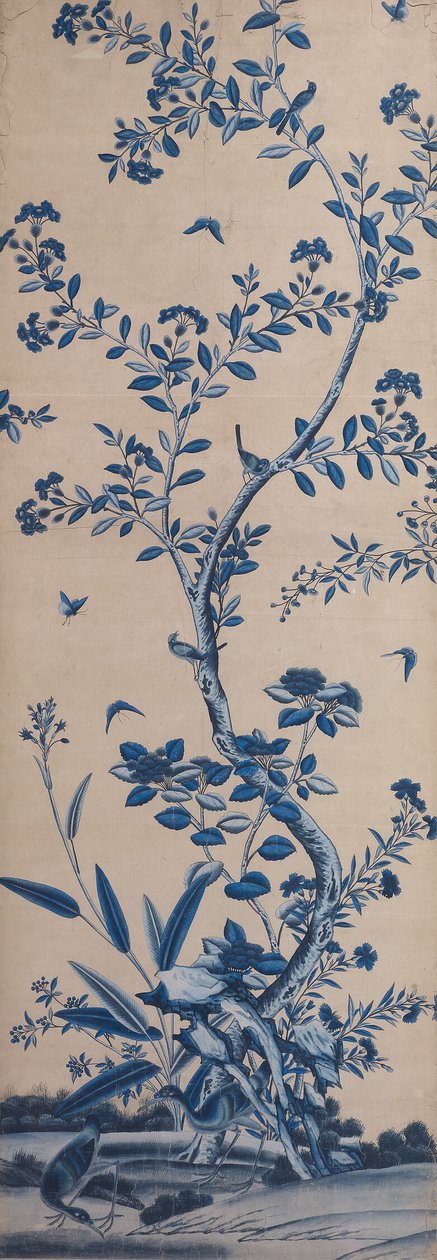 鸟语花香墙纸面板 作者 未知艺术家