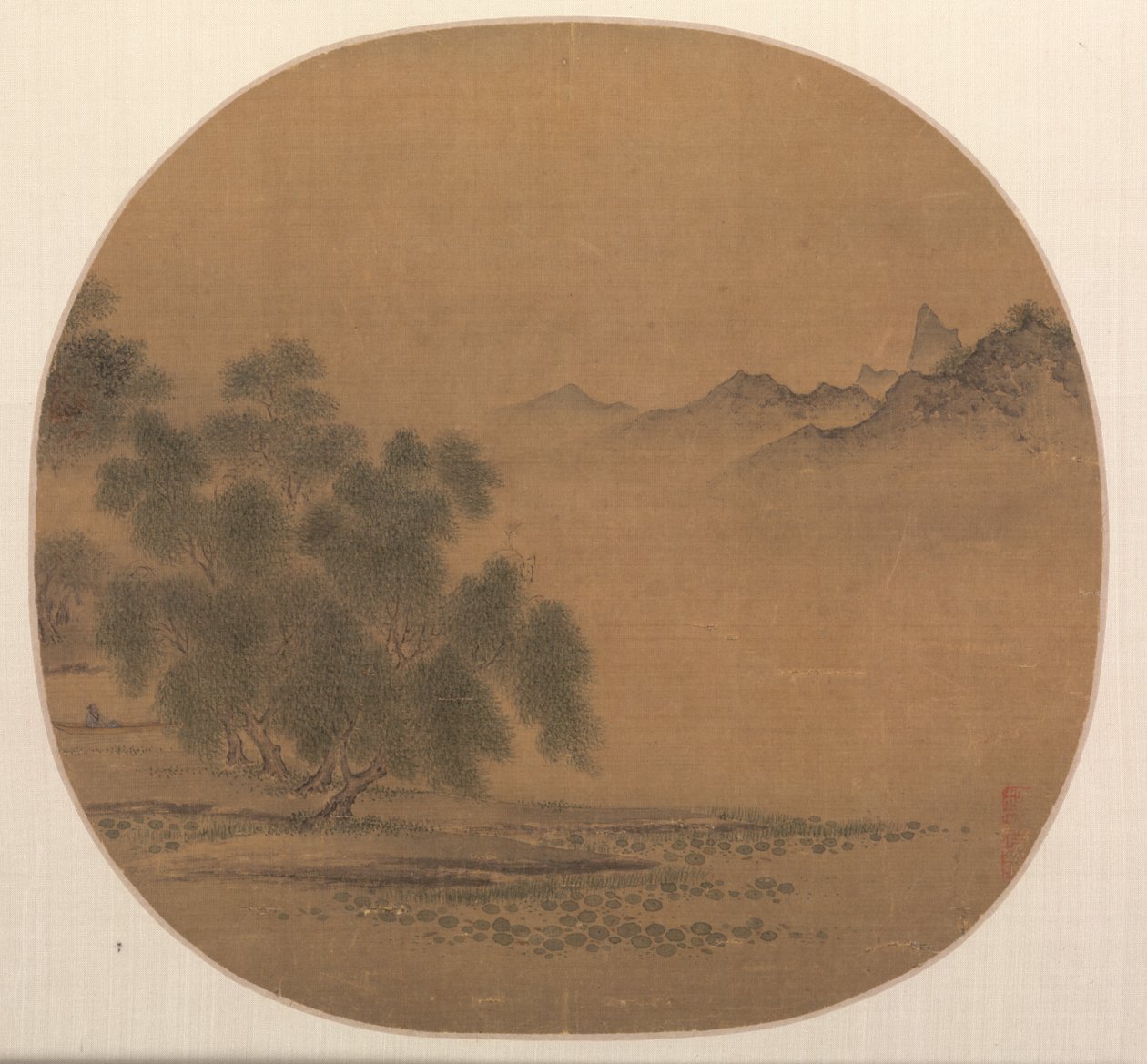 柳树 作者 未知艺术家