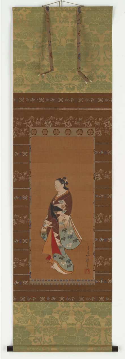 玉条站立 作者 未知艺术家