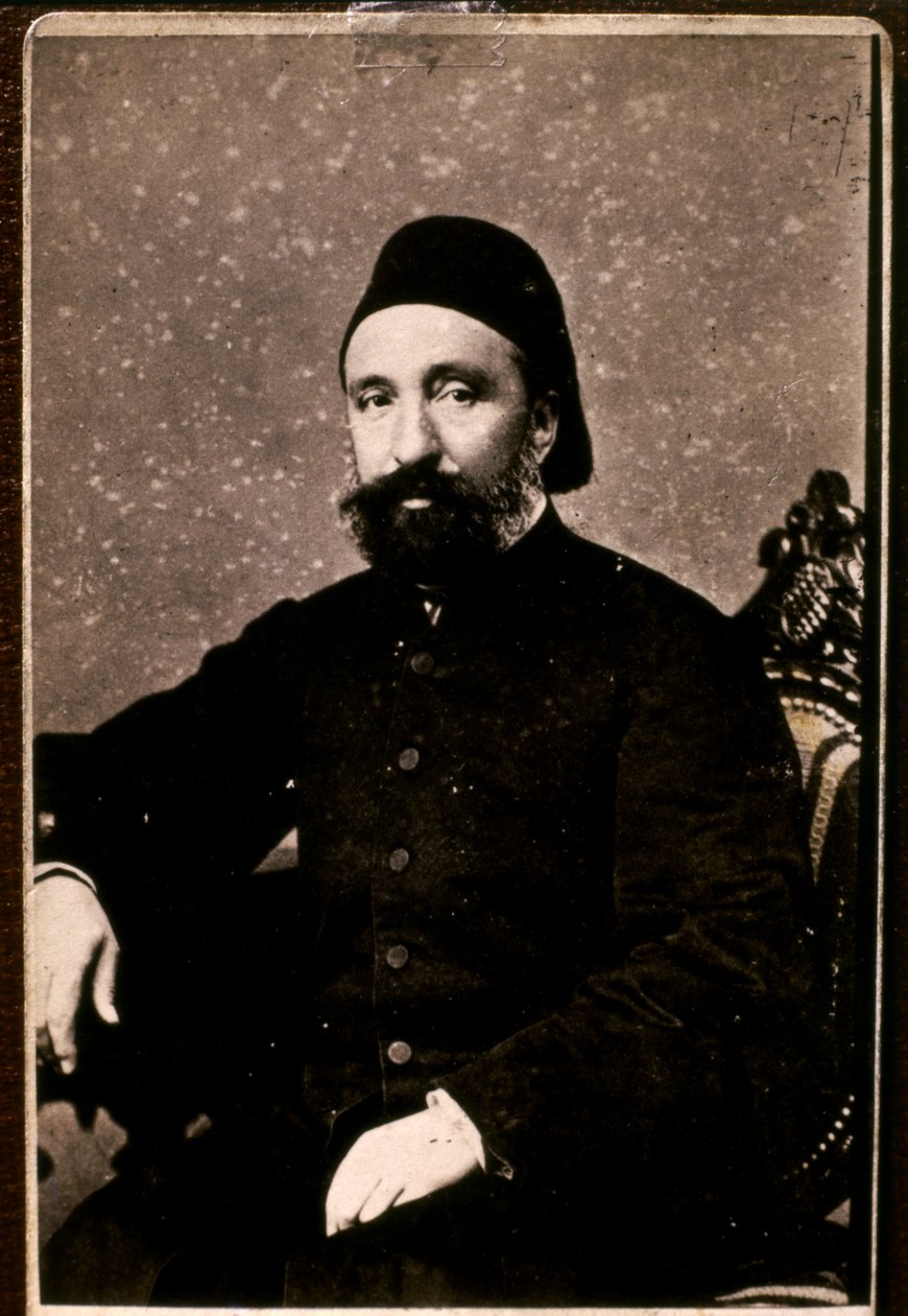 艾哈迈德-塞利克-米德哈特-帕夏（1822-1863），奥斯曼帝国政治家（照片） 作者 未知的摄影师