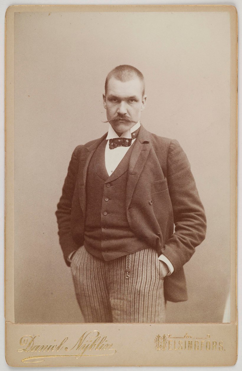 Akseli Gallen Kallela (1867-1931) - Akseli Gallen-Kallela - 匿名。录像 作者 未知的摄影师