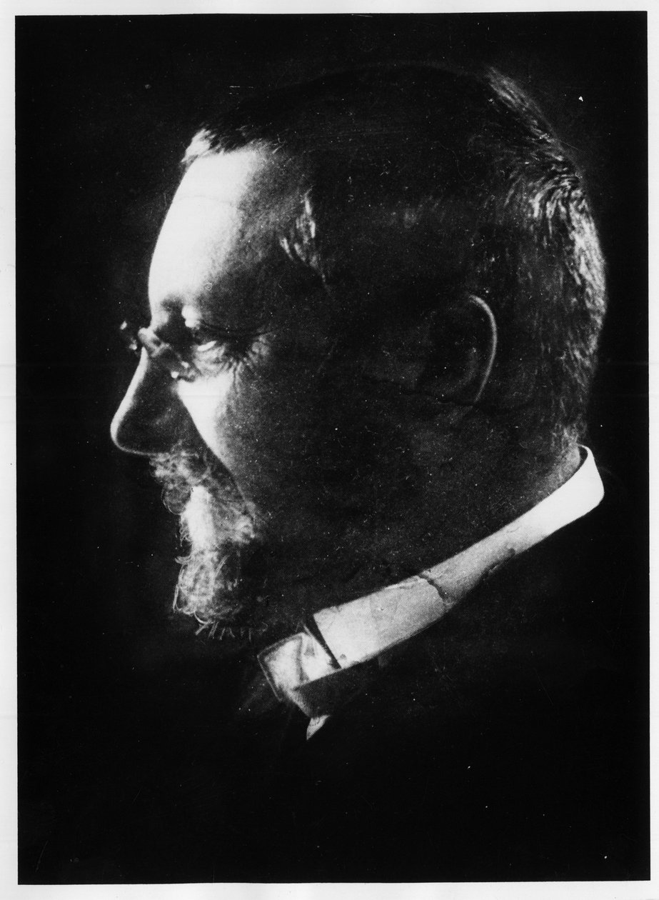 阿尔弗雷德-比内，法国生理学家和心理学家，夏尔科的学生（1857-1911）。 作者 未知的摄影师