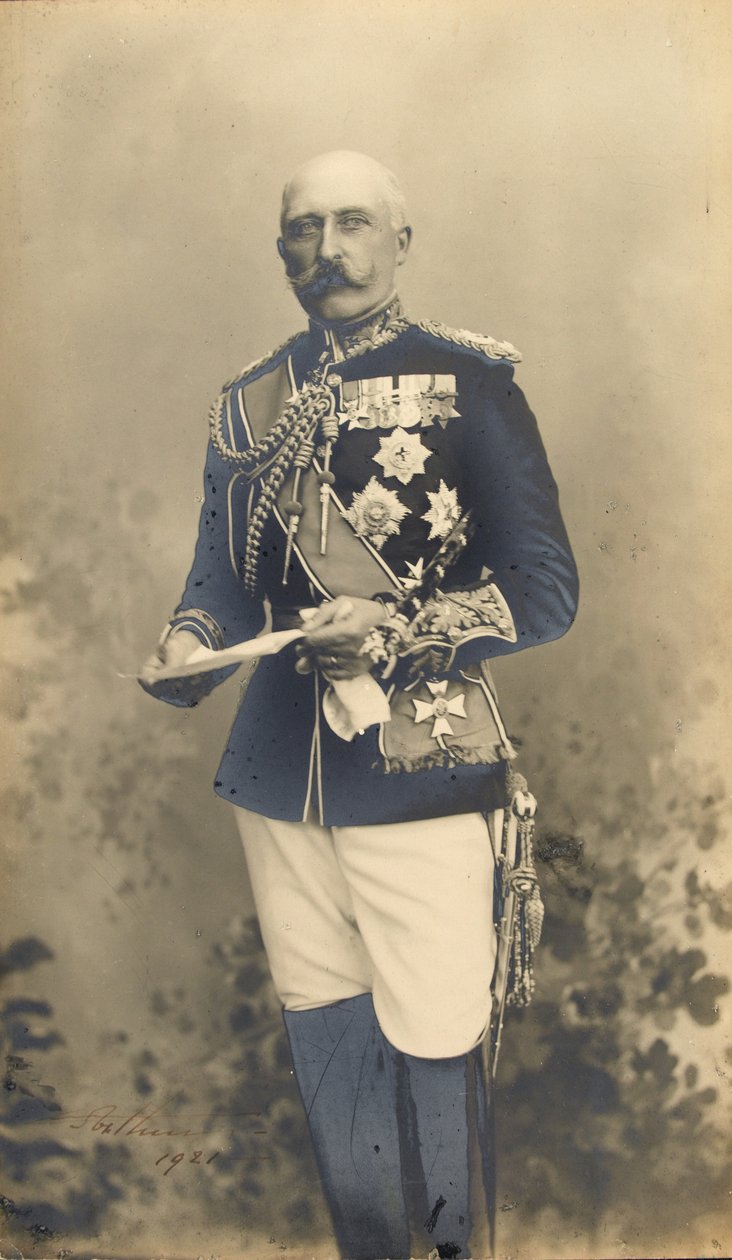 亚瑟，康诺特公爵，陆军元帅和上校，皇家都柏林弗西里耶尔，约1910年 作者 未知的摄影师