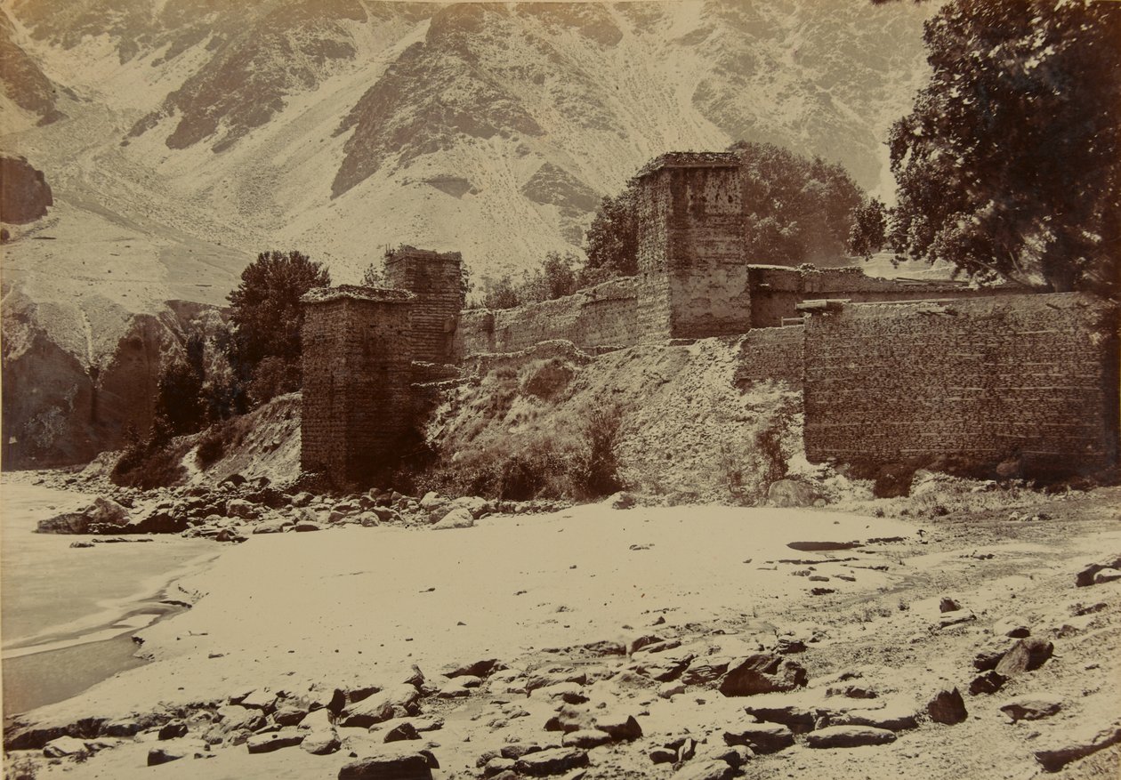 Chitral Fort，1895年 作者 不明