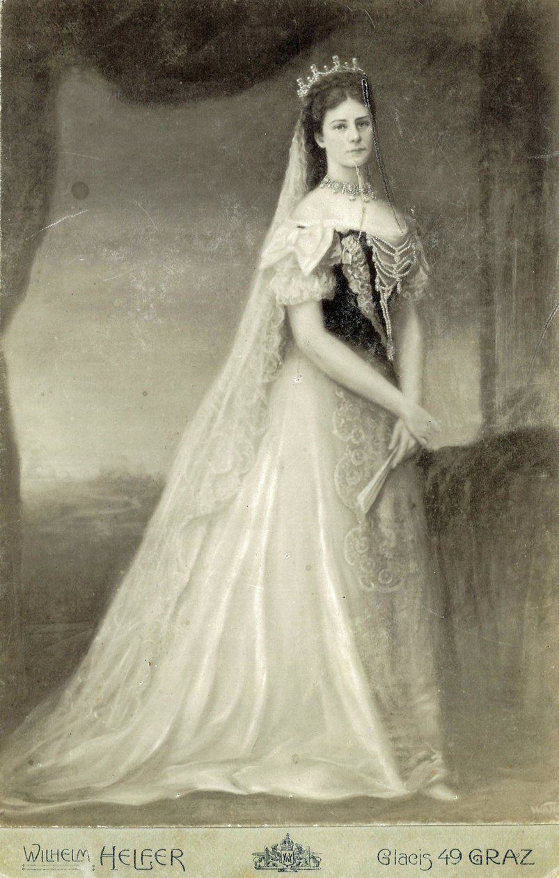 伊丽莎白，奥地利皇后和匈牙利王妃（1837 年 12 月 24 日 - 1898 年 9 月 10 日）（照片） 作者 未知的摄影师