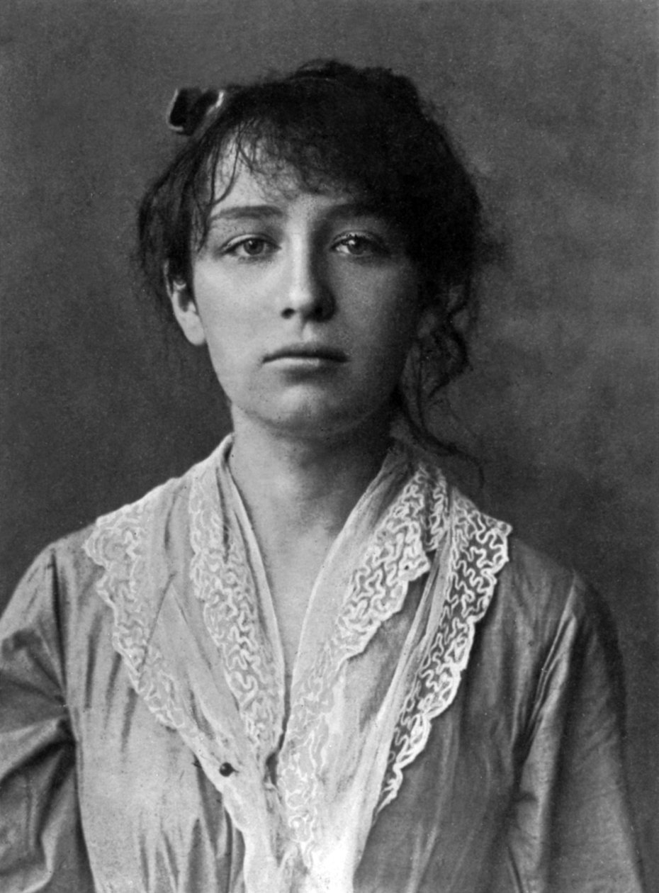 法国雕塑家卡米尔·克洛岱尔 (Camille Claudel, 1864-1943) 1884 年在此 作者 未知的摄影师