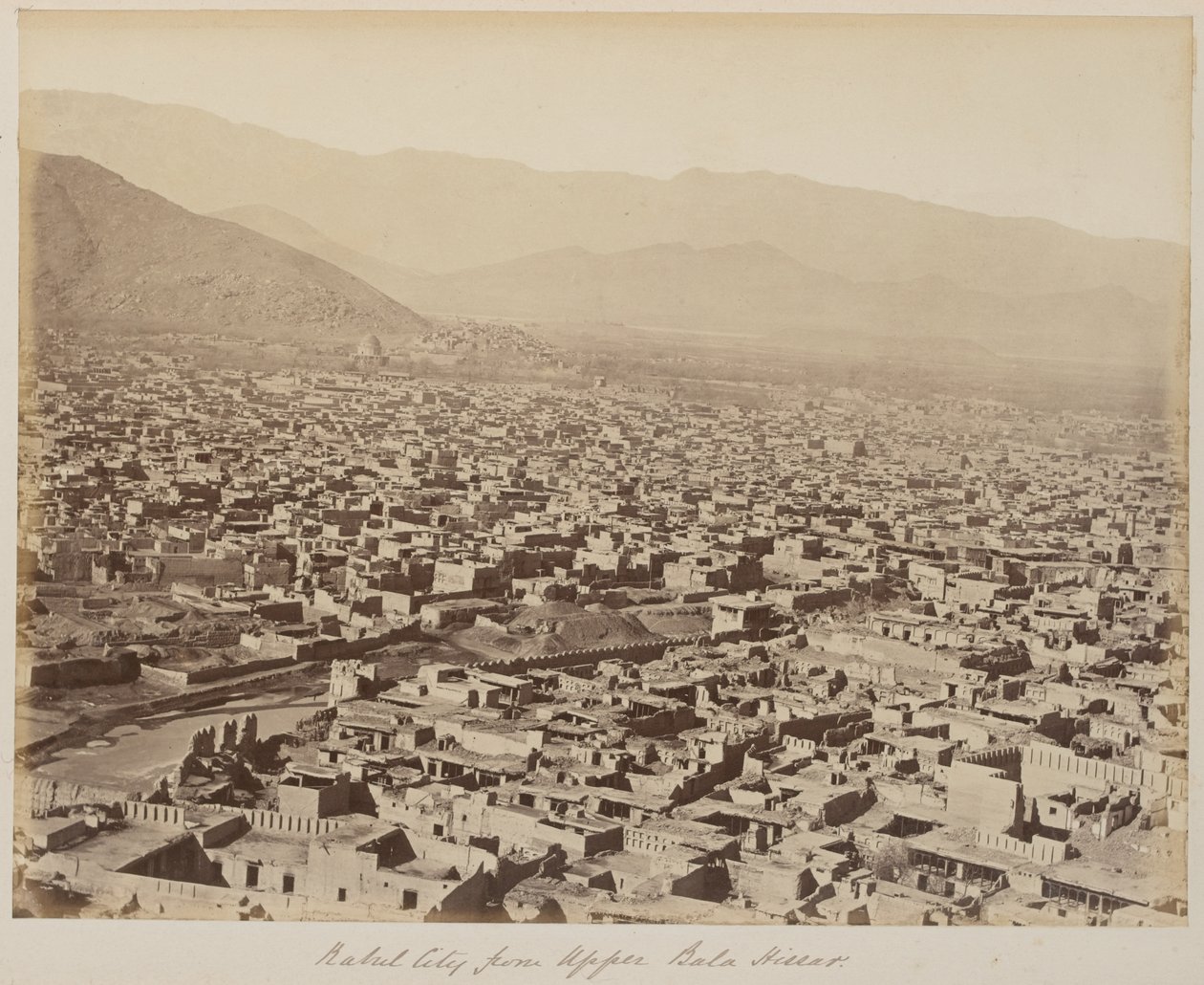 喀布尔市，1880年 作者 不明