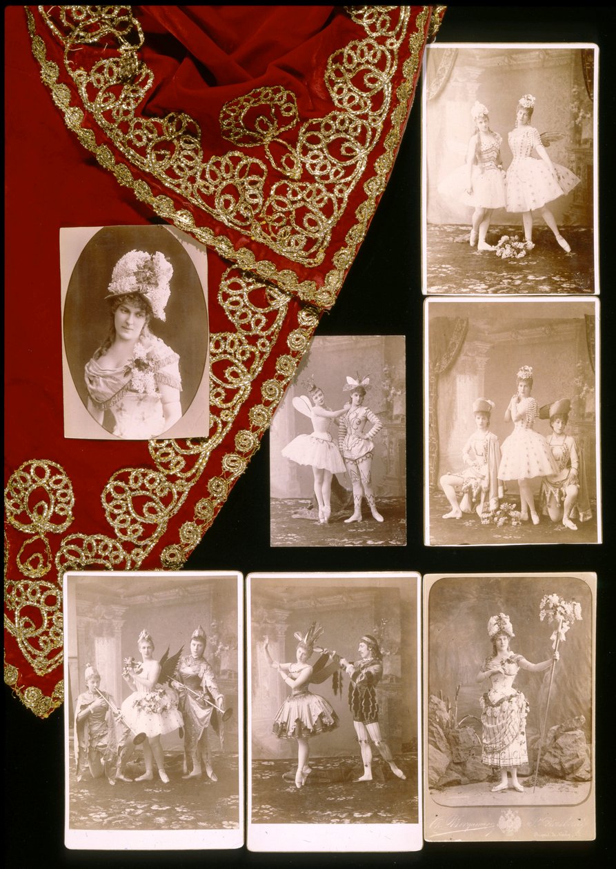 La Belle au bois dorant - 芭蕾舞剧《睡美人》全球首演的图片彼得·伊里奇·柴可夫斯基 作者 未知的摄影师