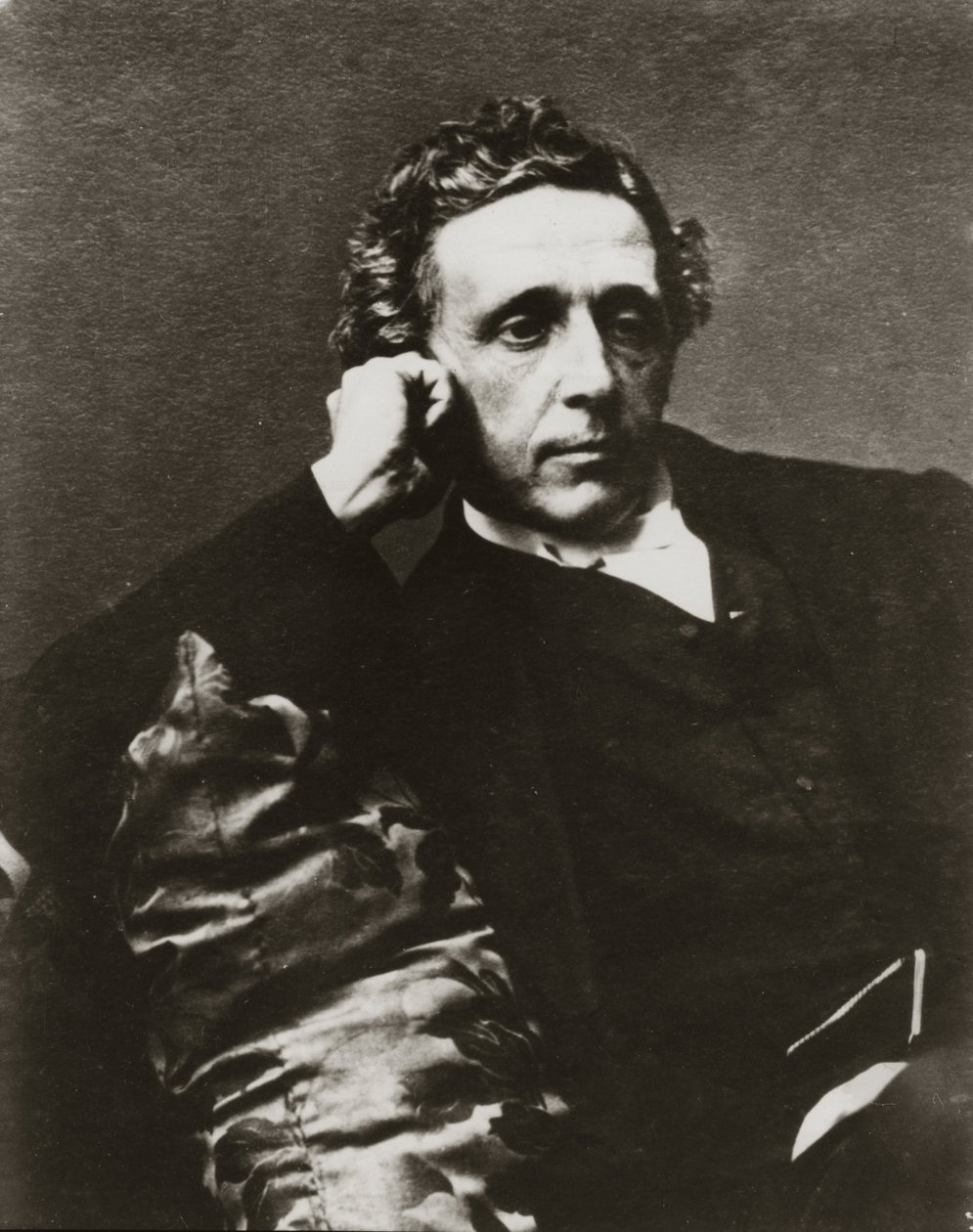Lewis Carroll (b/w photo) 作者 未知的摄影师