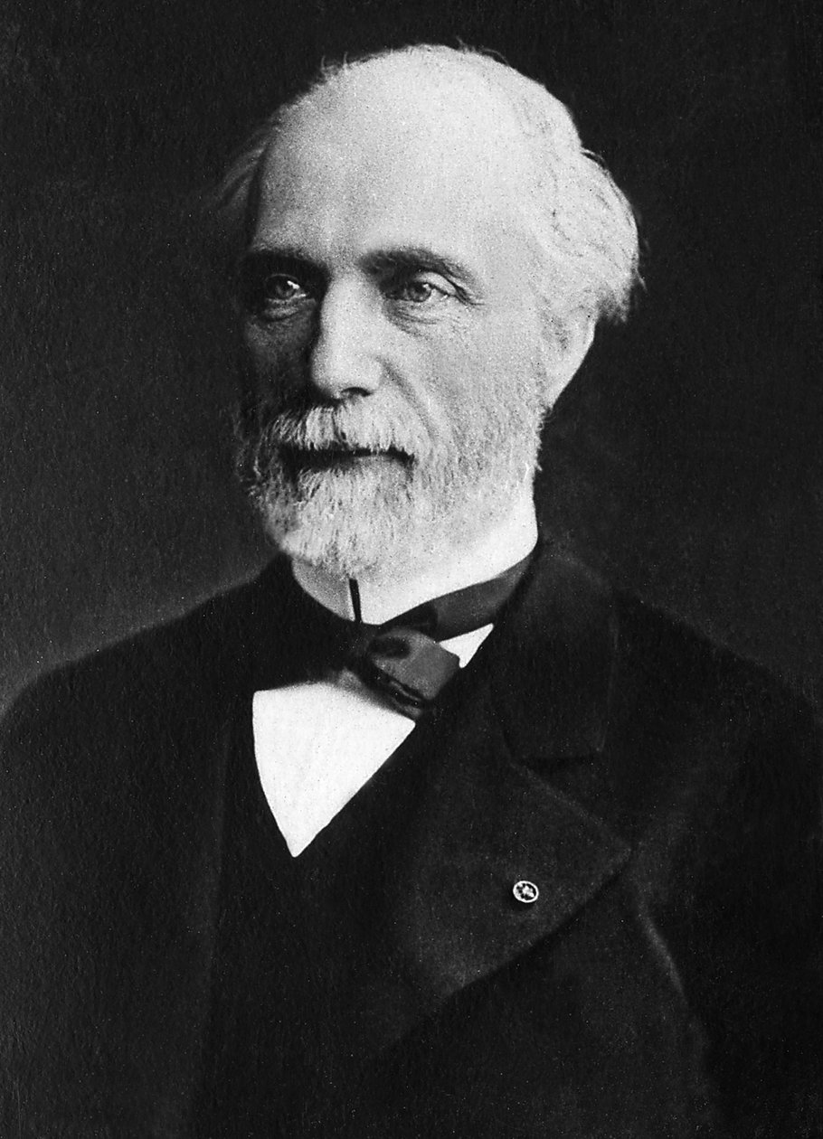 Louis Charles de Saulces de Freycinet（1828-1923），矿山的工程师，物理学家，1890年选出。 作者 未知的摄影师