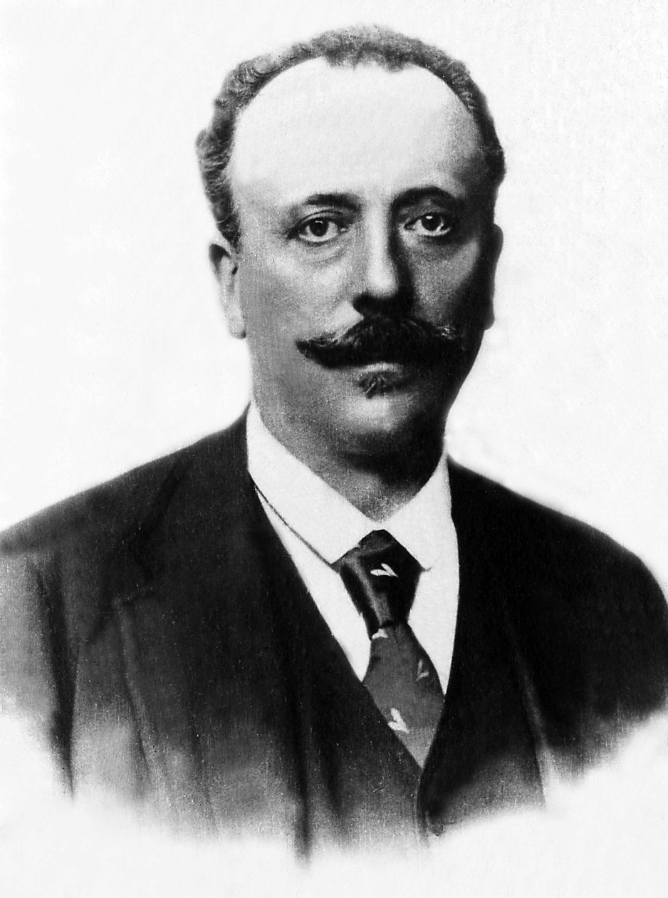 Adrien Albert Marie Comte de Mun (1841-1914) 的肖像，法国政治家。 作者 未知的摄影师