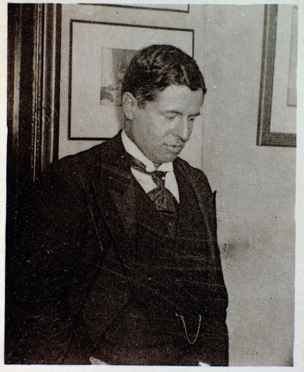 Portrait of Alberic Magnard (b/w photo) 作者 未知的摄影师