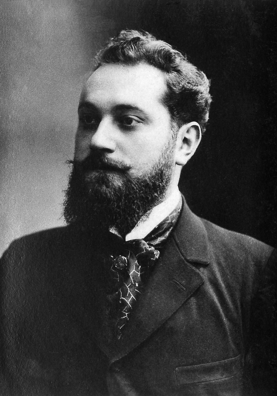 Portrait of Albert Guillaume (1873-1942), French painter, illustrator and cartoonist. 作者 未知的摄影师
