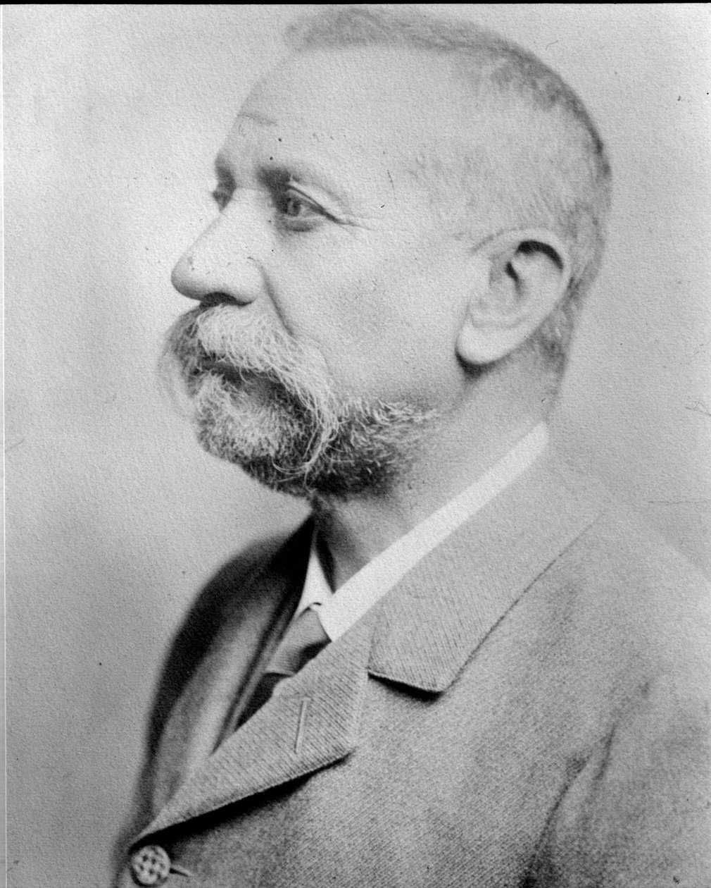 海洋学家摩纳哥阿尔贝一世（1848-1922 年）的肖像。 作者 未知的摄影师