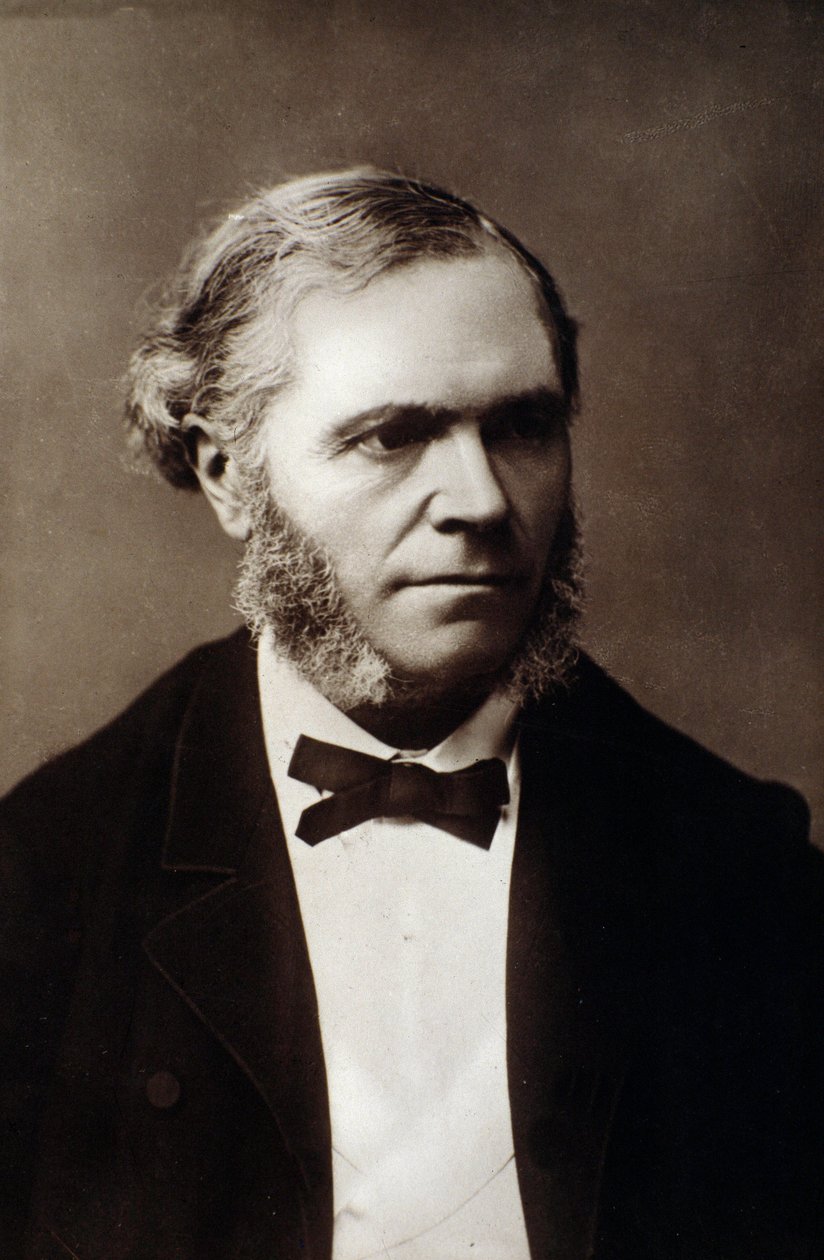 Cesar Franck (1822-1890) 英国作曲家的肖像 照片。 19 世纪。 博洛尼亚，市民音乐博物馆 作者 未知的摄影师