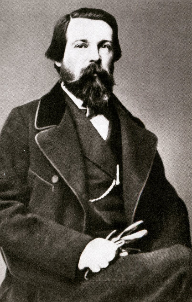 Portrait of Engels. 作者 未知的摄影师