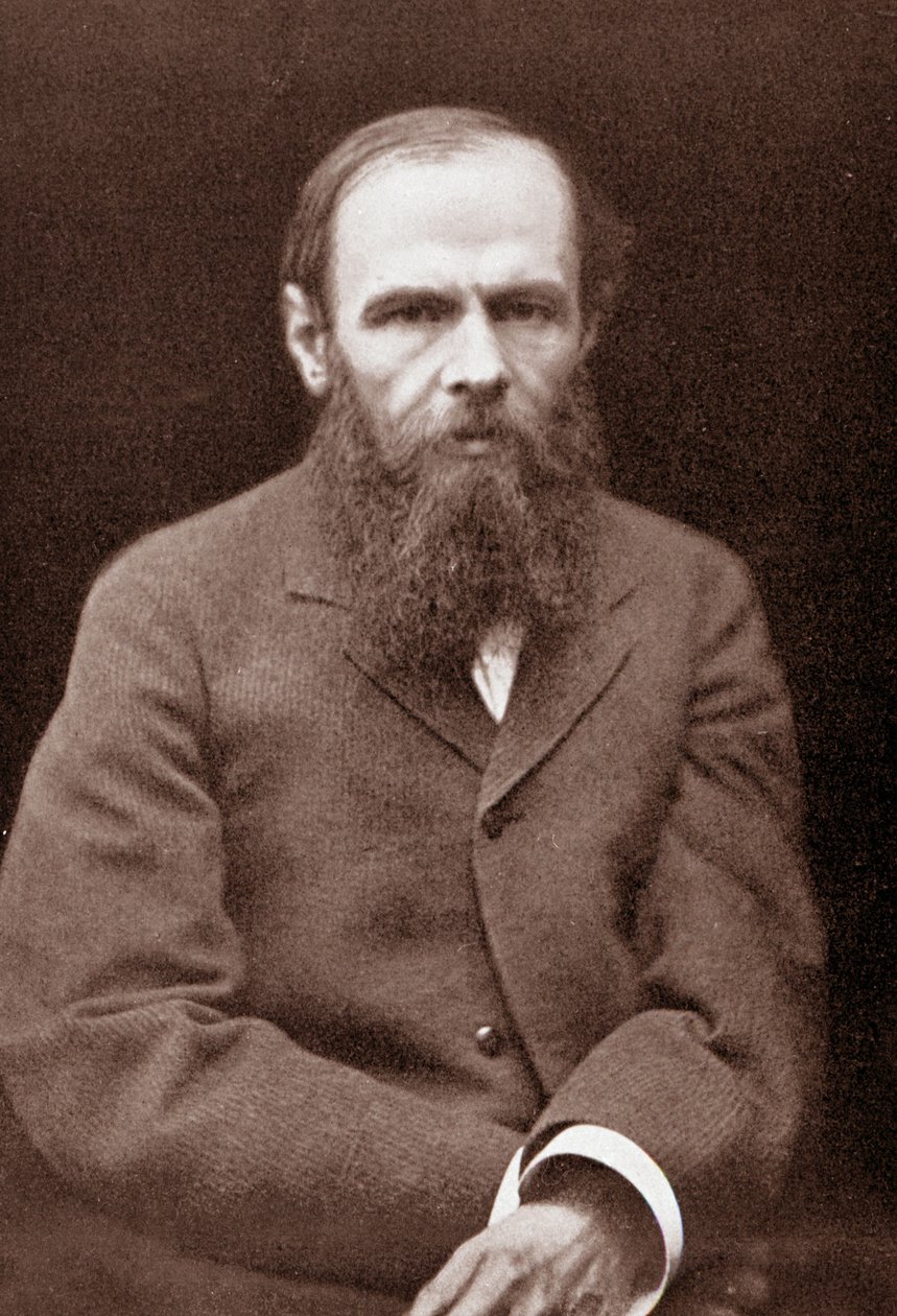 Portrait of Fedor Dostoevsky (1821 - 1881). 作者 未知的摄影师