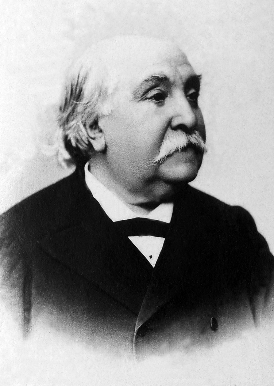 Ferdinand Fabre (1827-1898) 的肖像，法国作家。 作者 未知的摄影师