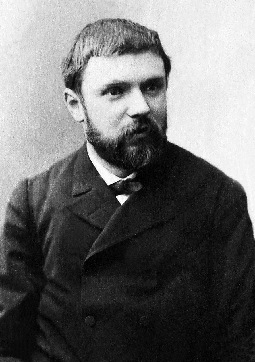 Jules Henri Poincare (1854-1912) 的肖像，法国数学家和物理学家。 作者 未知的摄影师