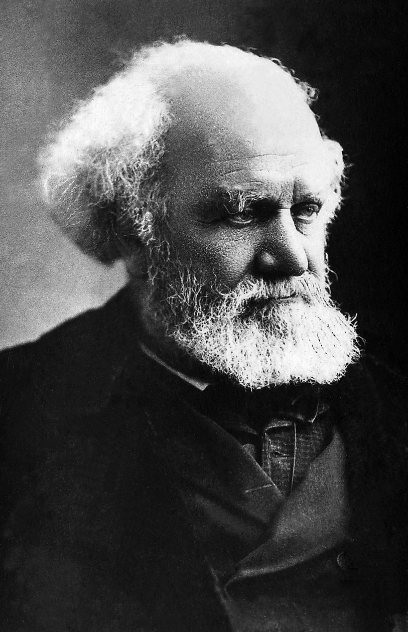 Jules Janssen (1824-1907) 的肖像，法国物理学家和天文学家。 作者 未知的摄影师