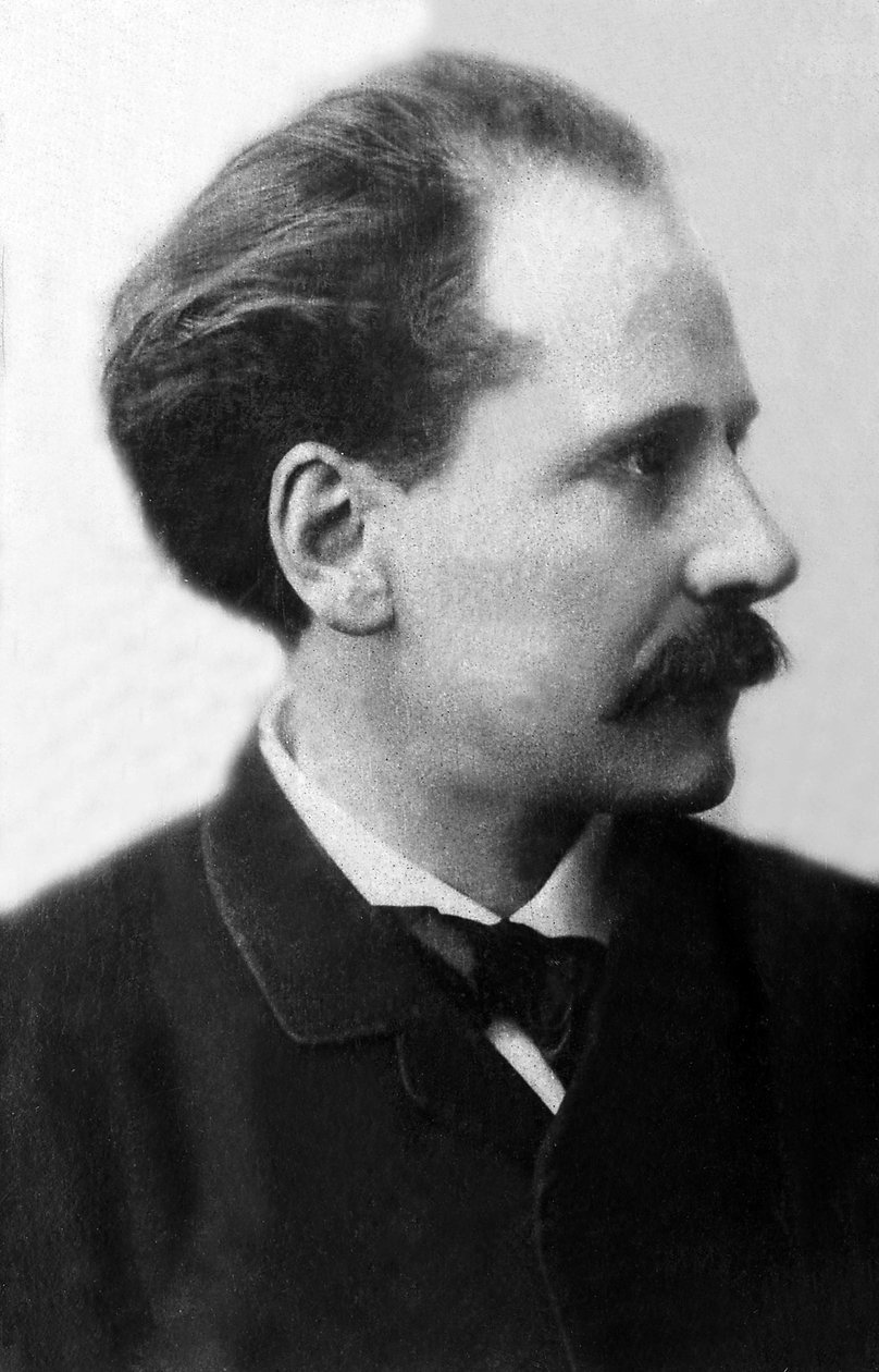 法国作曲家朱尔斯-马塞内（1842-1912）的肖像。 作者 未知的摄影师