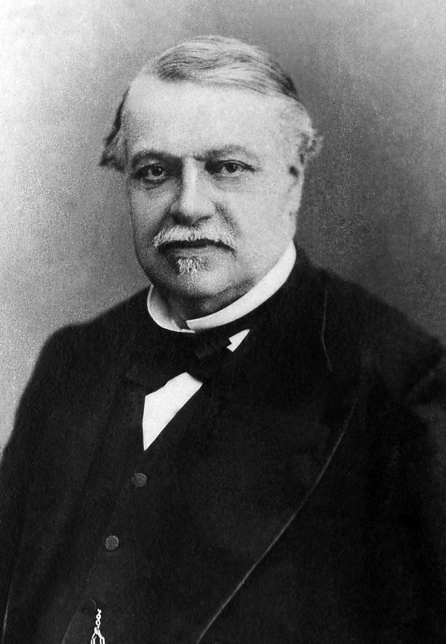 Portrait of Leon Say (1826-1896), French baker politician. 作者 未知的摄影师