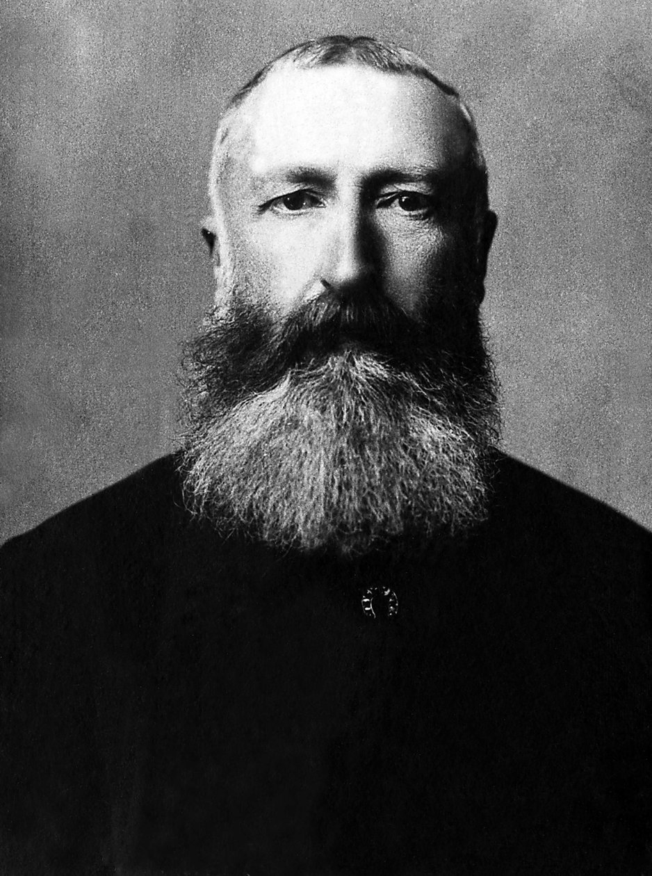 比利时利奥波德二世（1835-1909）的肖像，1865年至1909年的比利时国王。 作者 未知的摄影师