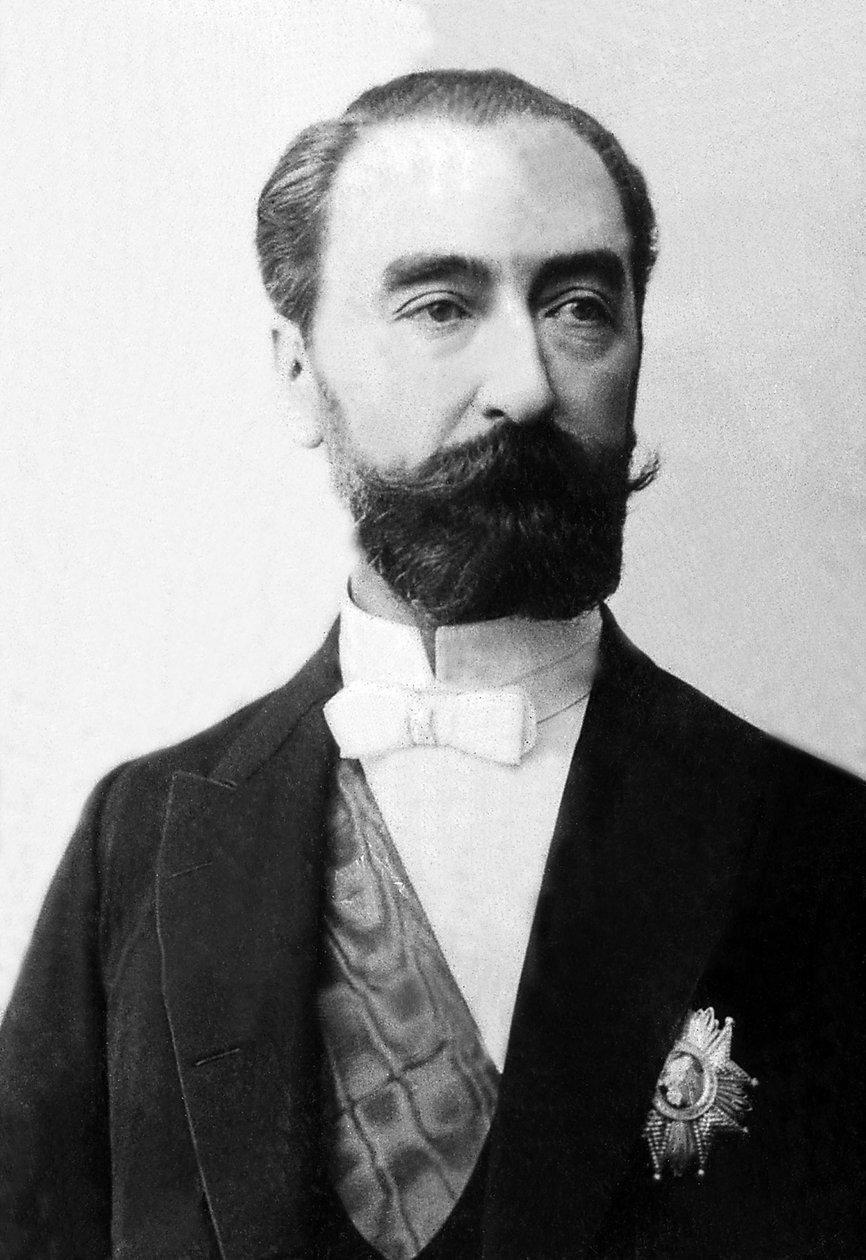 Portrait of Marie Francois Sadi Carnot (1837-1894), French statesman and engineer. 作者 未知的摄影师