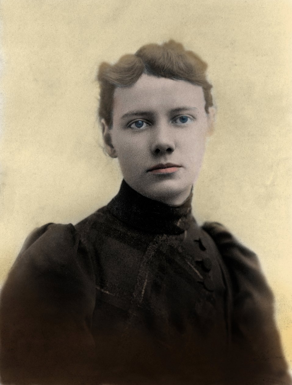 内莉-布莱（Elizabeth Jane Cochrane）肖像 1864-1922 美国记者 作者 未知的摄影师