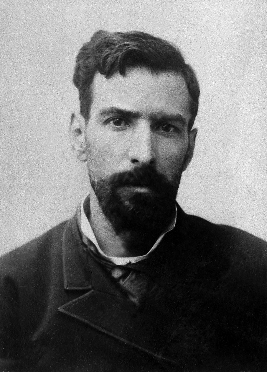 布拉扎的皮埃尔-萨沃格南（1852-1905）的肖像，意大利裔，法国赤道非洲探险家。 作者 未知的摄影师