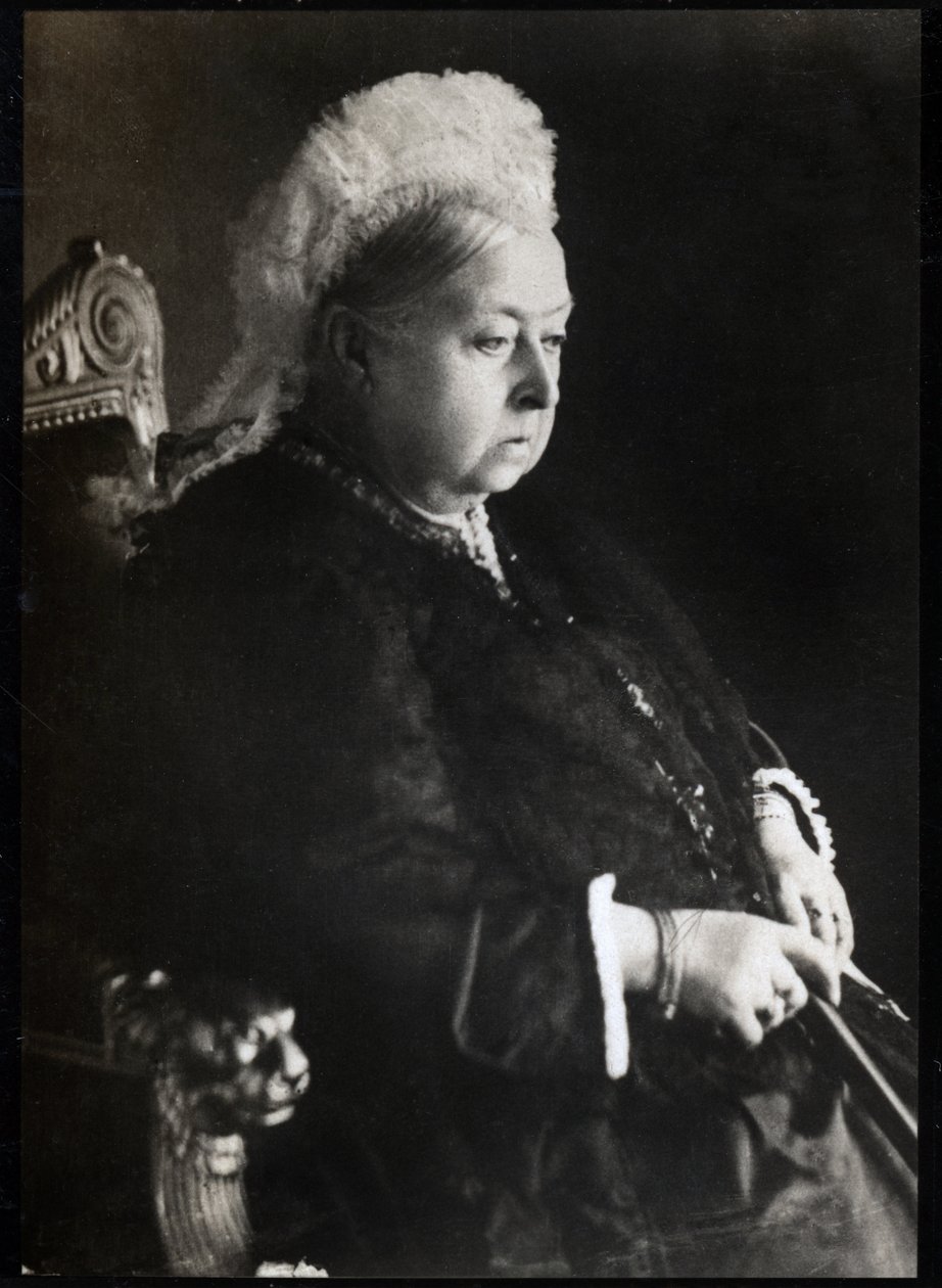 大不列颠及爱尔兰联合王国女王维多利亚（Victoria Iere）（1819-1901）的画像。FPL收藏。 作者 未知的摄影师